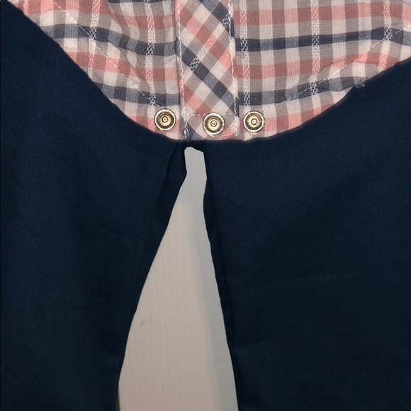 Cat & Jack 12 Month Plaid Bow Tie Easter Outfit - Picture 5 of 6